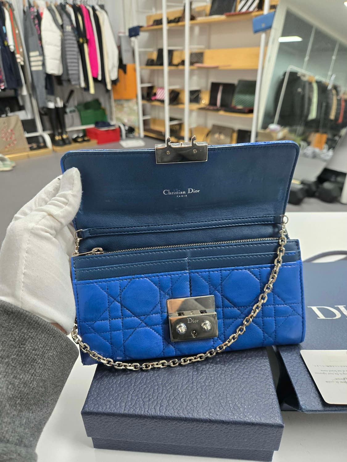 [A급컨디션]디올 까나쥬 미니백 상품이미지5