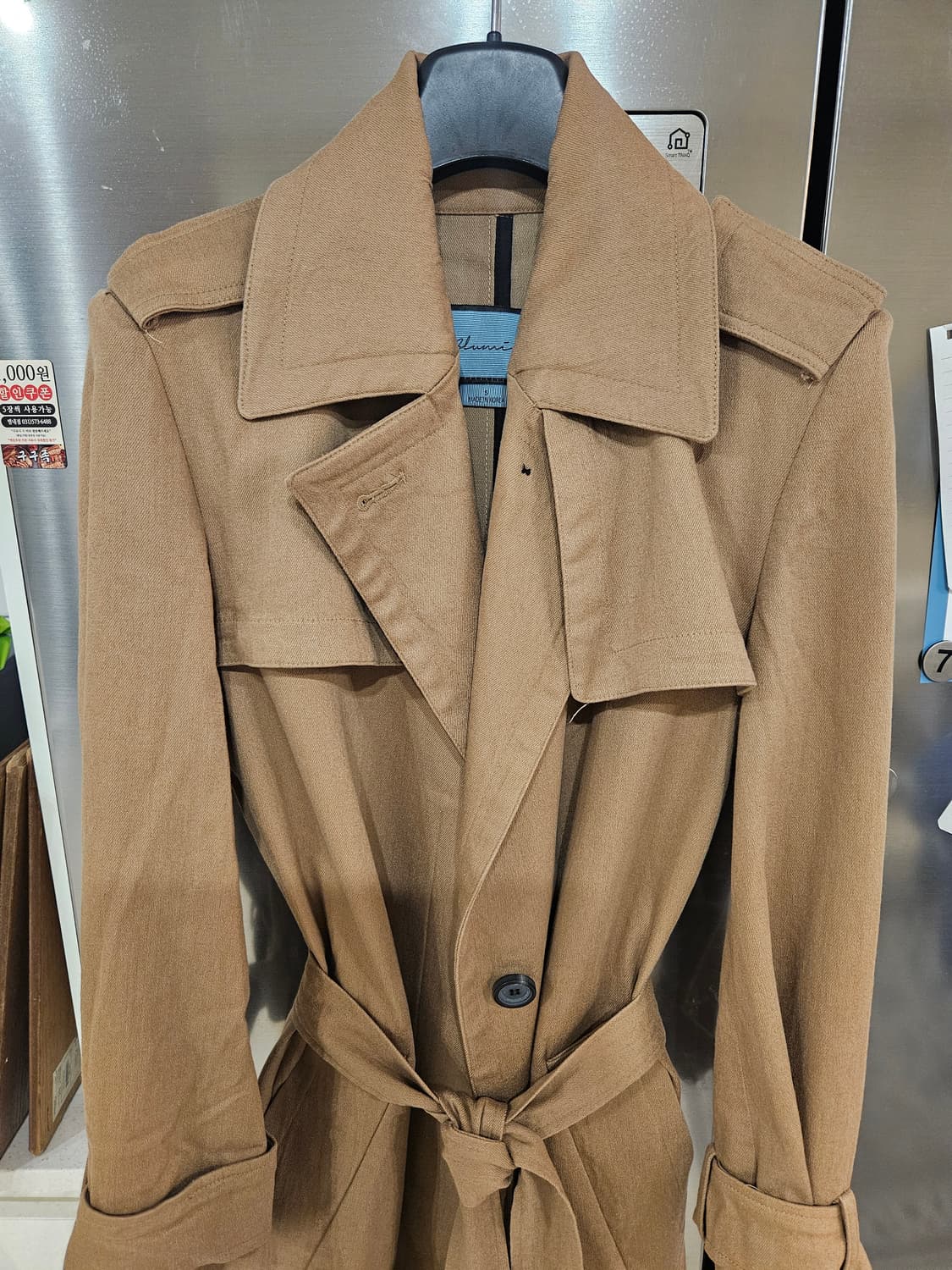 블루민 트렌치코트 m사이즈 상품이미지5