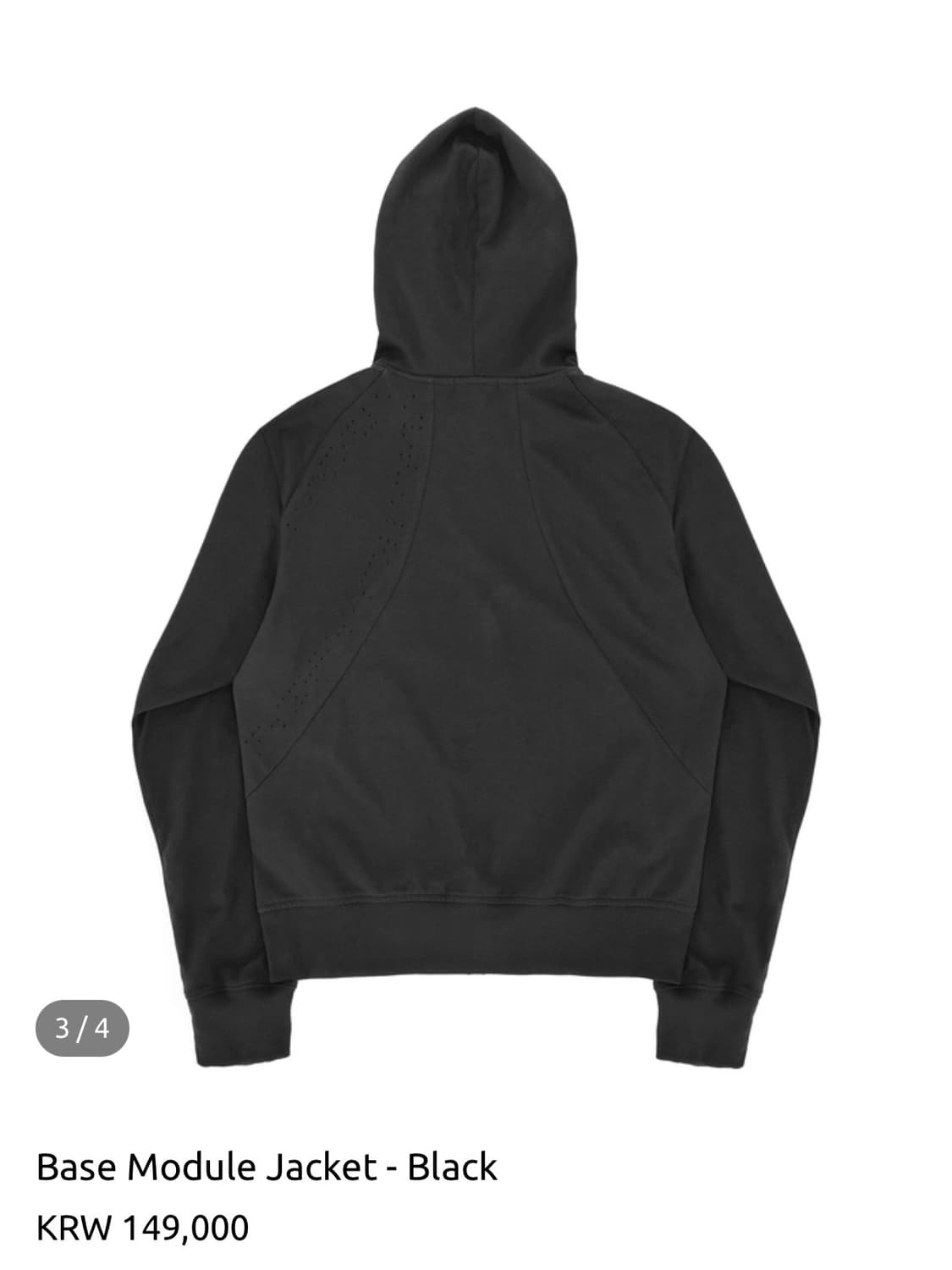 MSC Base Module Jacket 2사이즈 블랙 상품이미지3