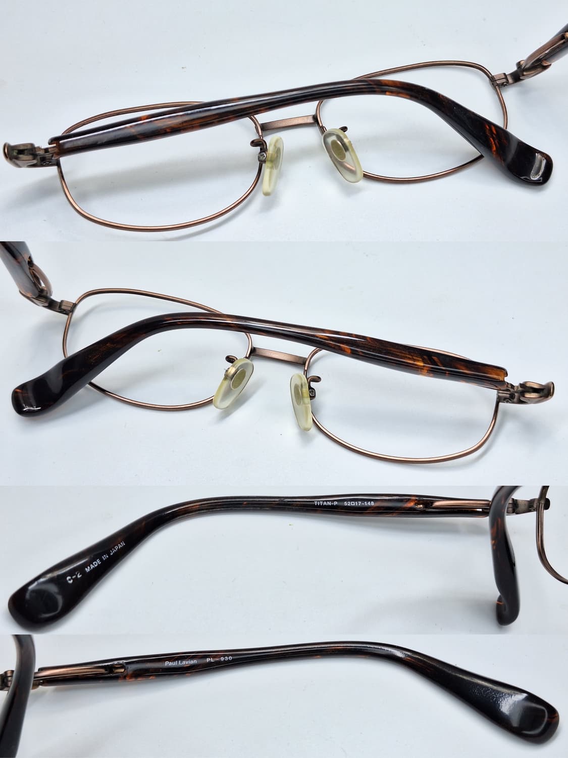 일본 사바에 하우스브랜드 Paul Lavian PL-930 티타늄 안경테 상품이미지9