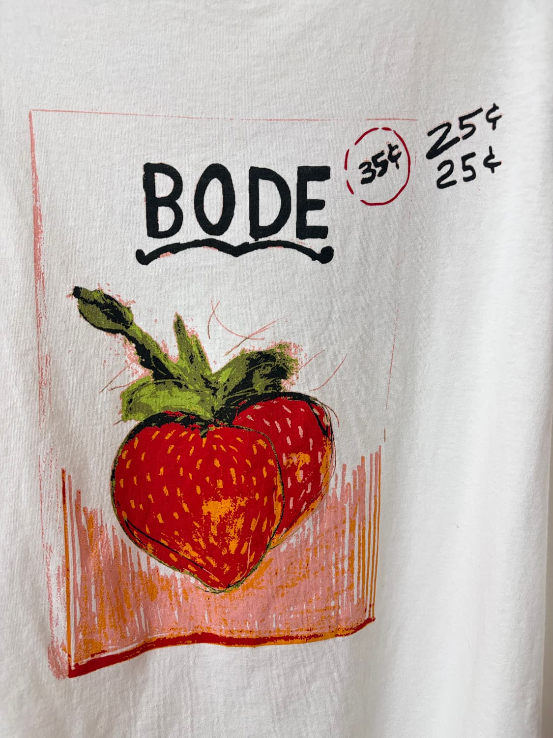 보디 / BODE 딸기 티셔츠 / XL 상품이미지9