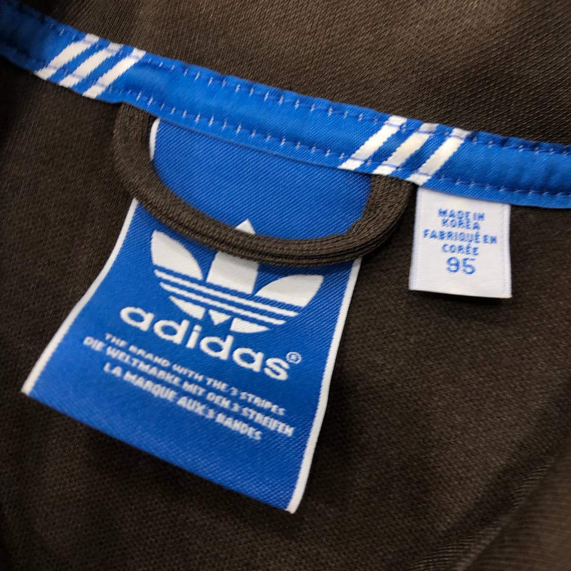 아디다스 민트초코 브라운 유로파 져지 트랙 자켓 상품이미지3