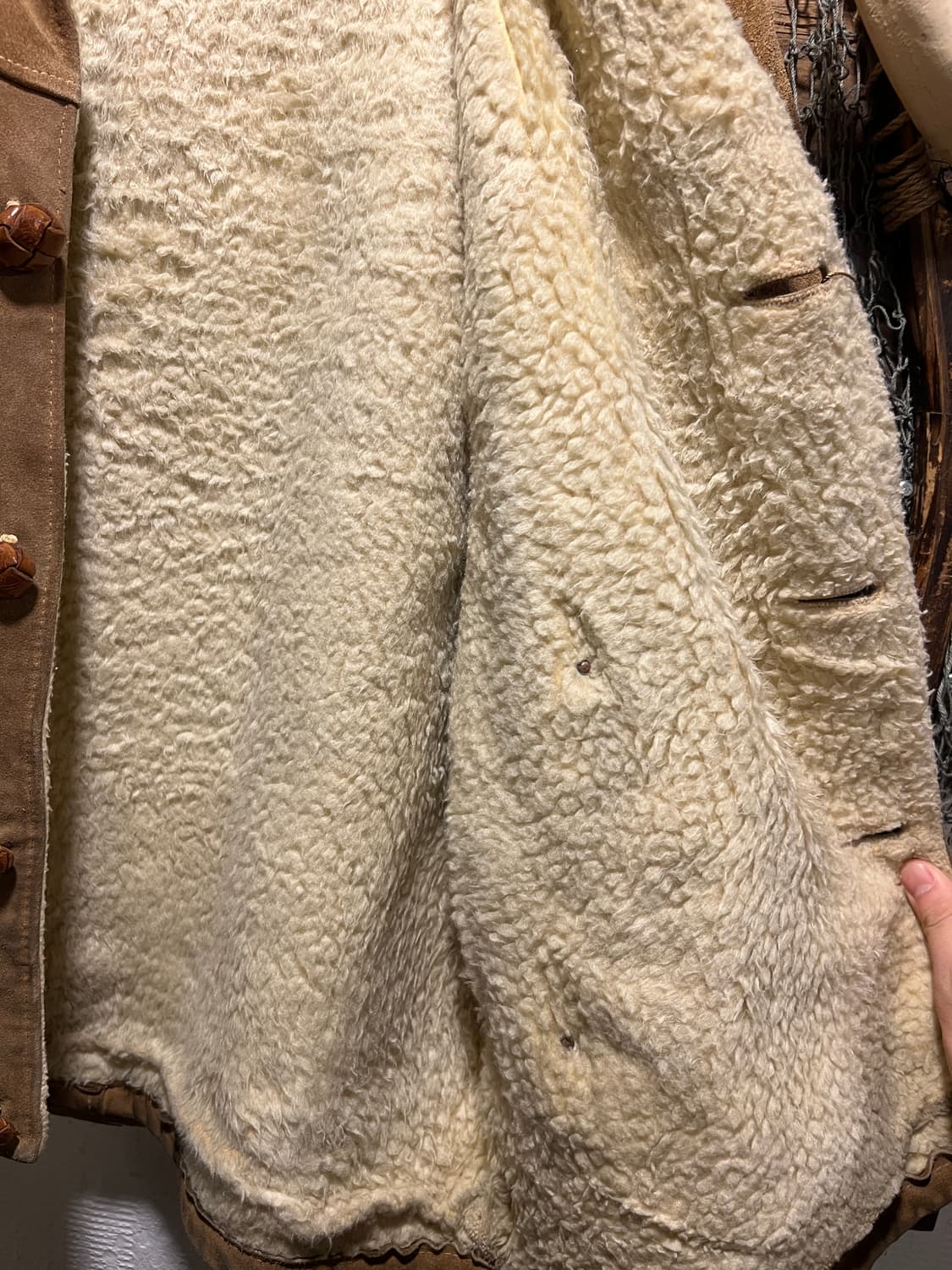 [M]70's Sears USA 오크브룩 스포츠웨어 리얼 스웨이드 자켓 상품이미지6