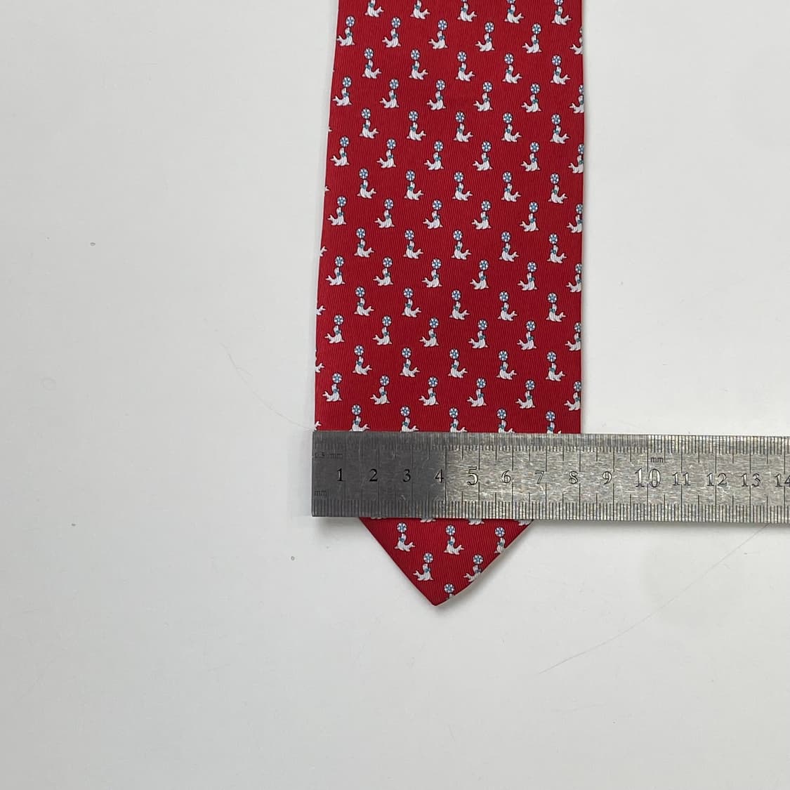 최상급 신형라벨 페레가모(Ferragamo) 명품 정품 넥타이7.7cm 상품이미지8