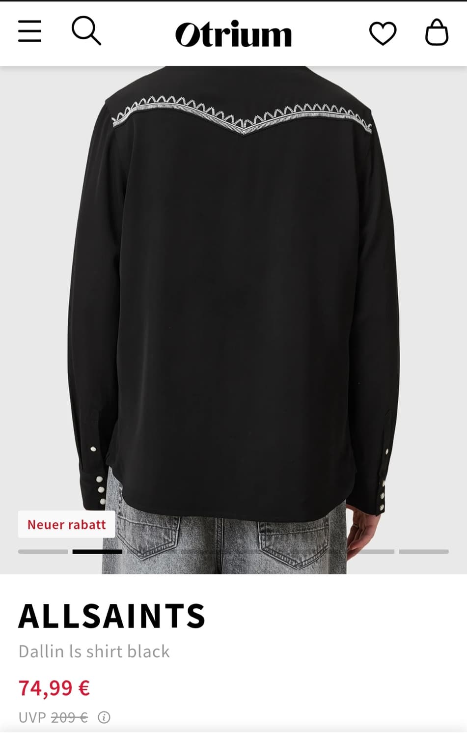 올 세인츠 셔츠 100~105 셔츠 상품이미지2