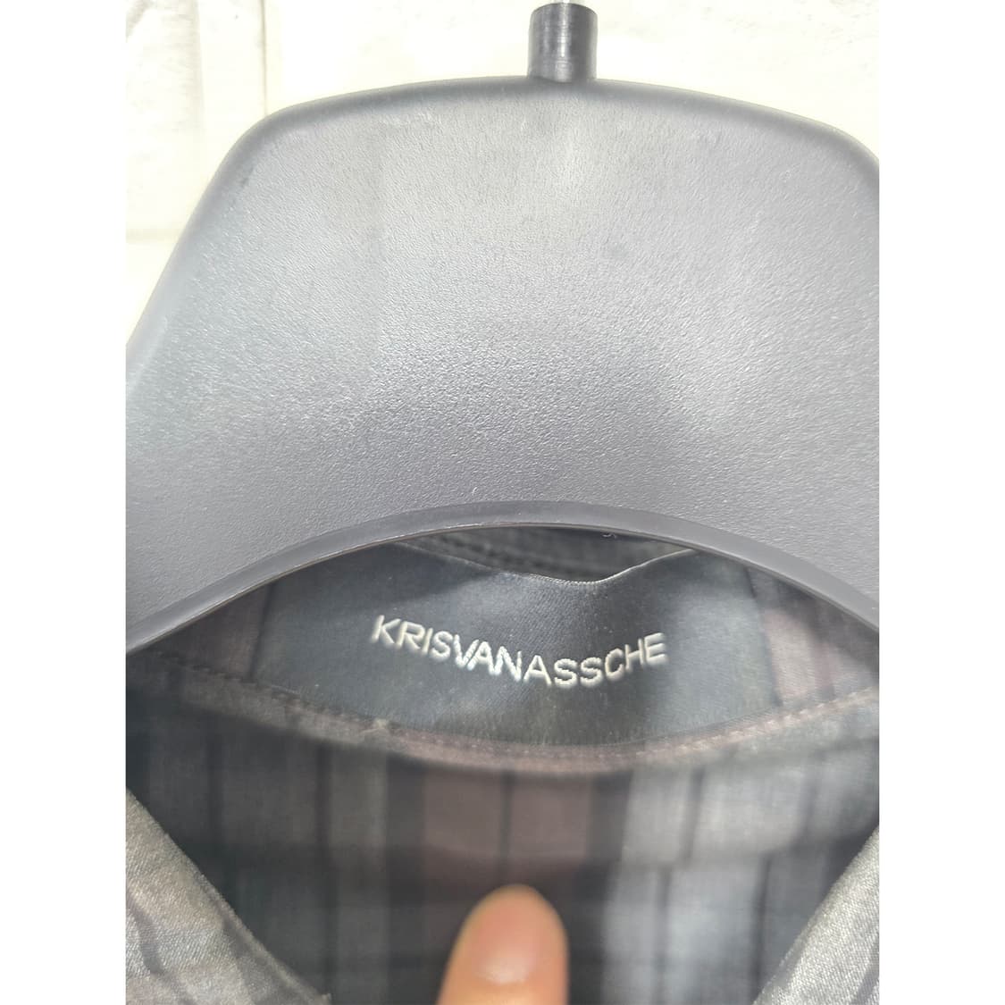 택포) 크리스반아쉐  체크 셔츠  상품이미지2