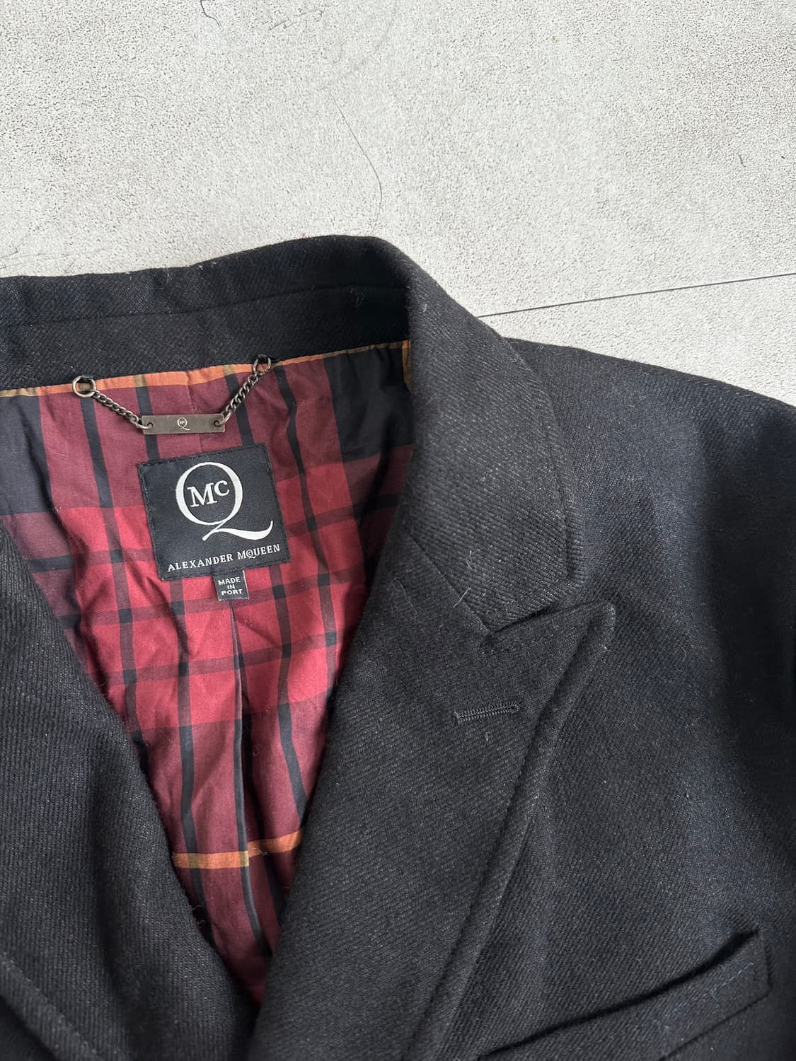 알렉산더 맥퀸 2012 더블 브레스티드 블레이저 상품이미지4