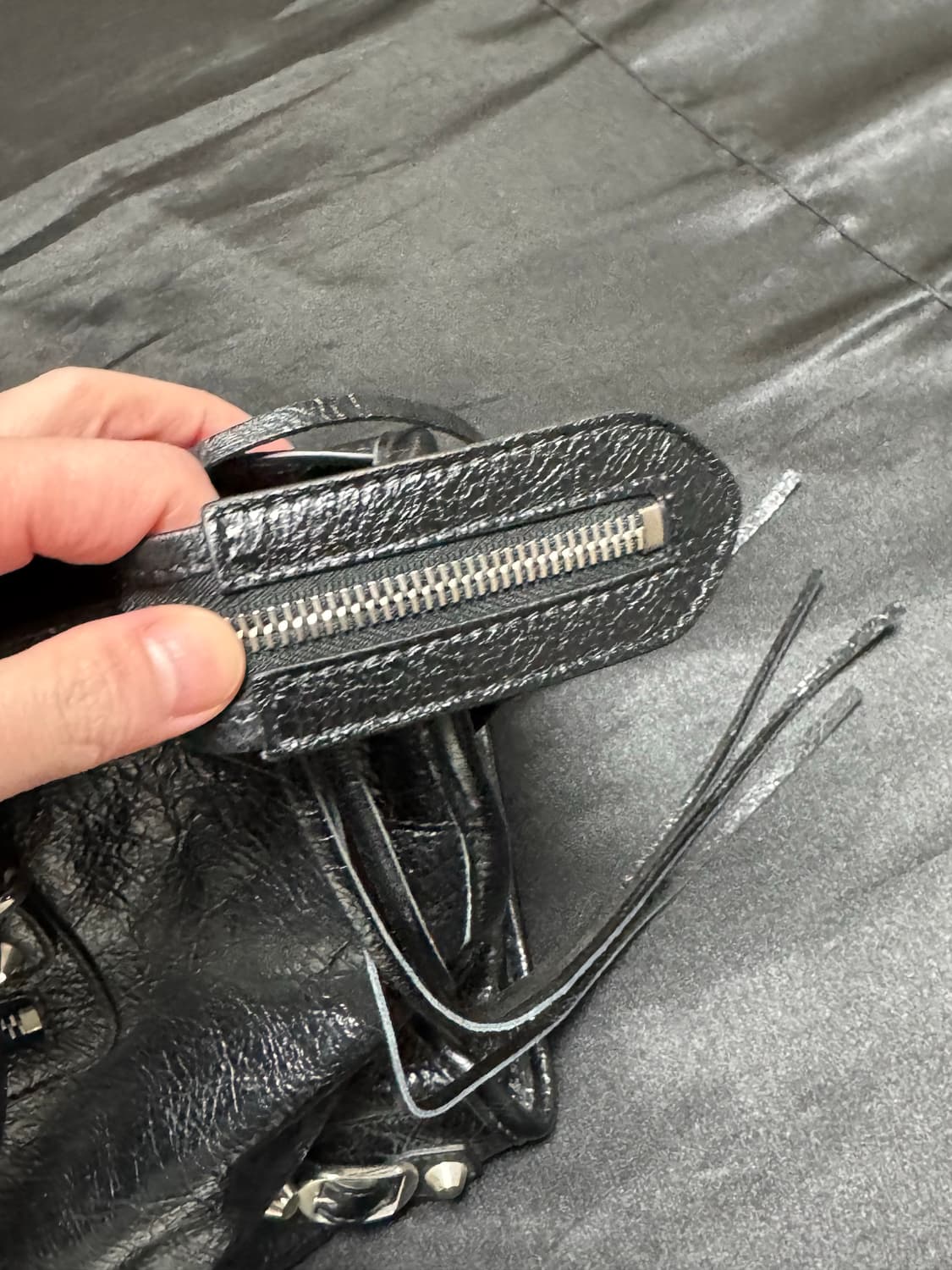 발렌시아가 모터백 은장 미디움 새상품급 레어빈티지 상품이미지4