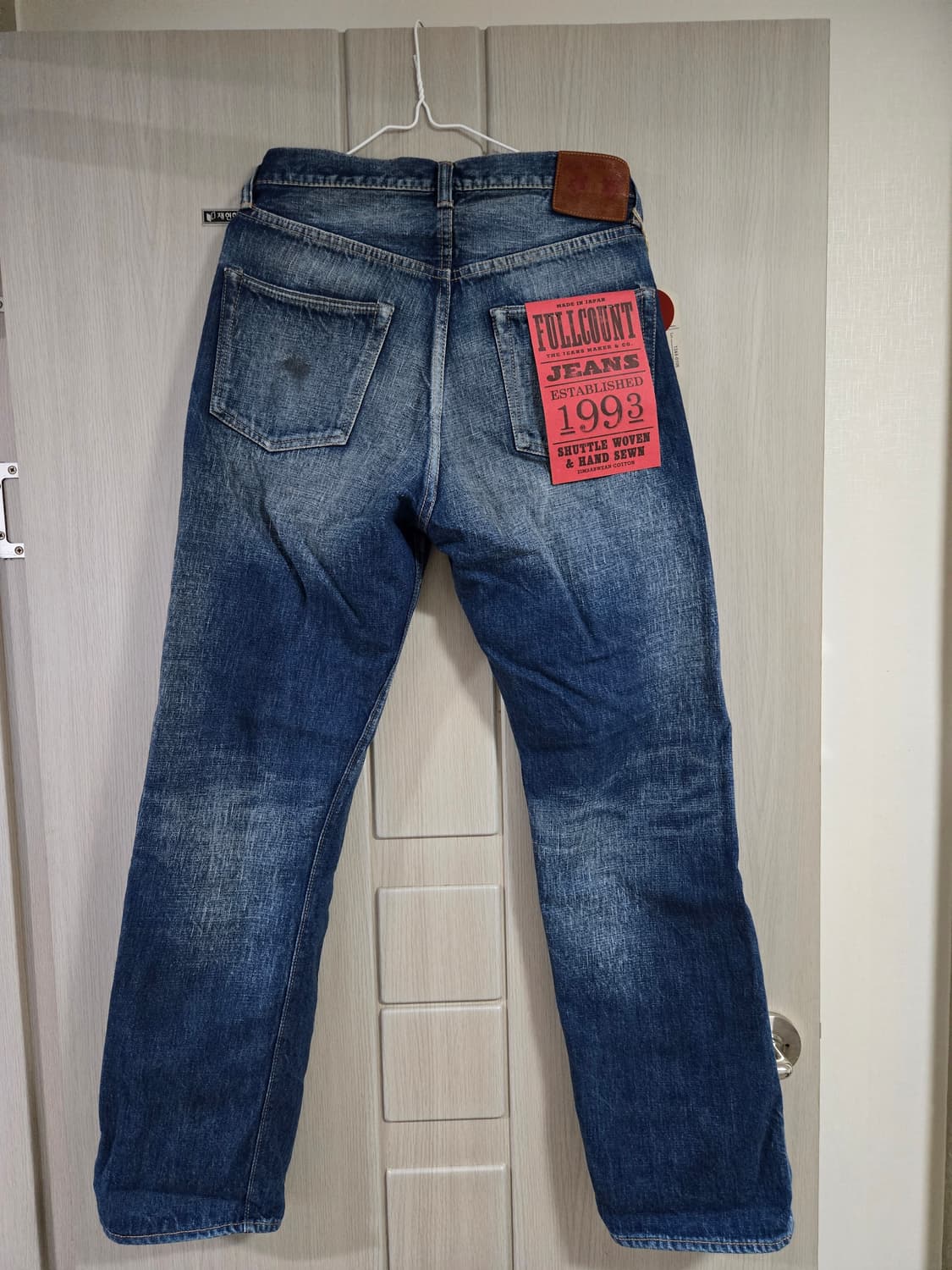 풀카운트 1344-0105 모어 댄 리얼 와이드 데님 인디고 블루 상품이미지2