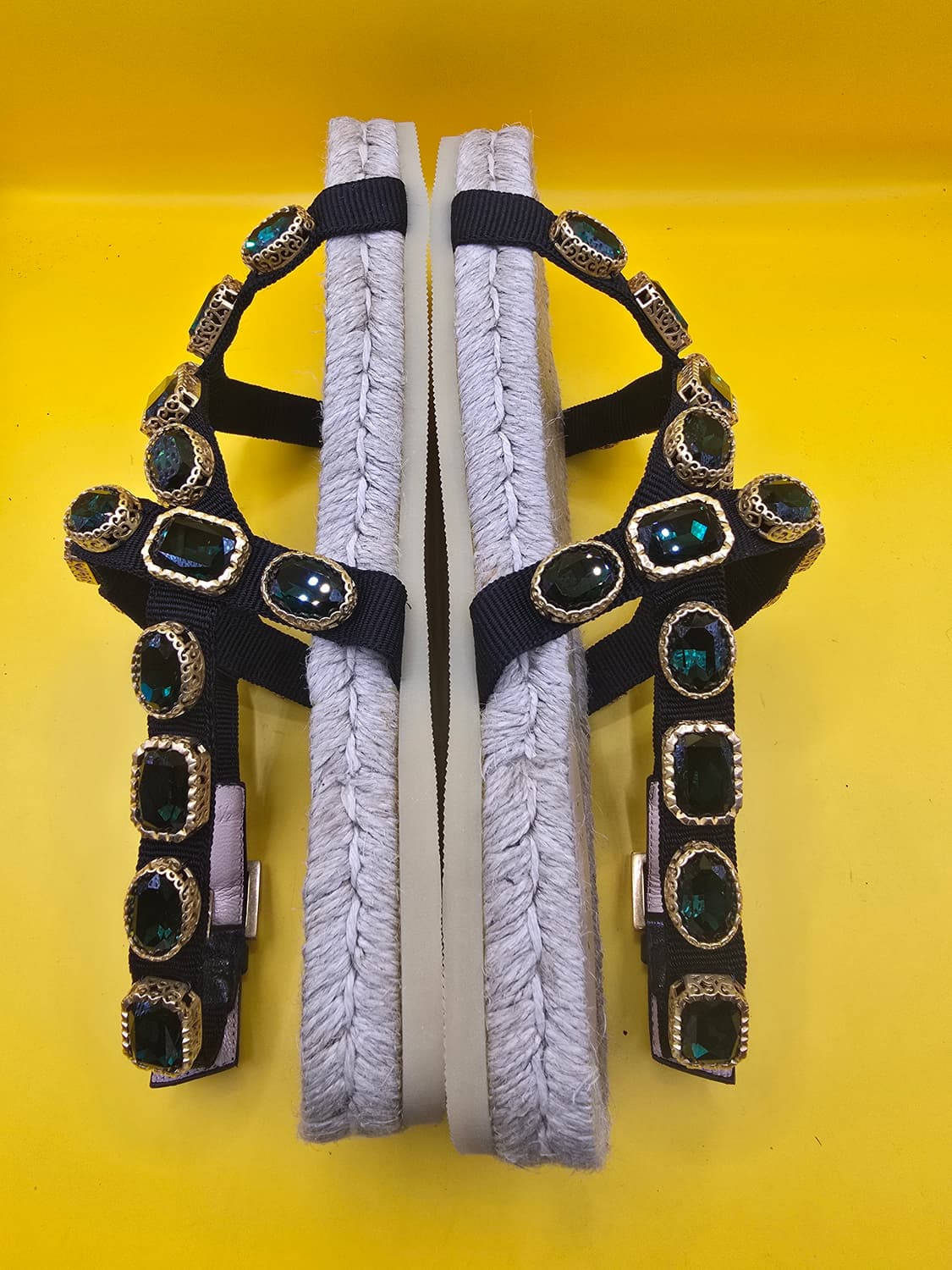 구찌 크리스탈 보석 샌들 36.5 (240) 상품이미지5