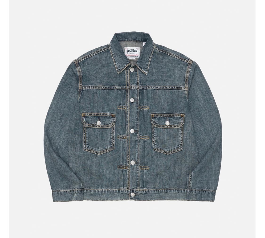 Houston Japan cotton type2 denim jacket 상품이미지1