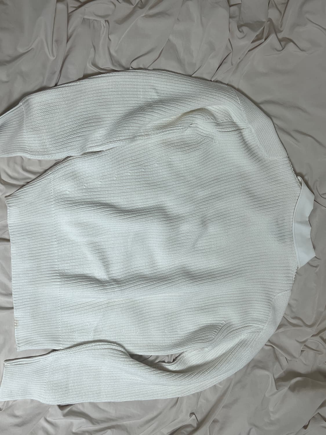 노앙 COLLAR COTTON KNIT IVORY 상품이미지6