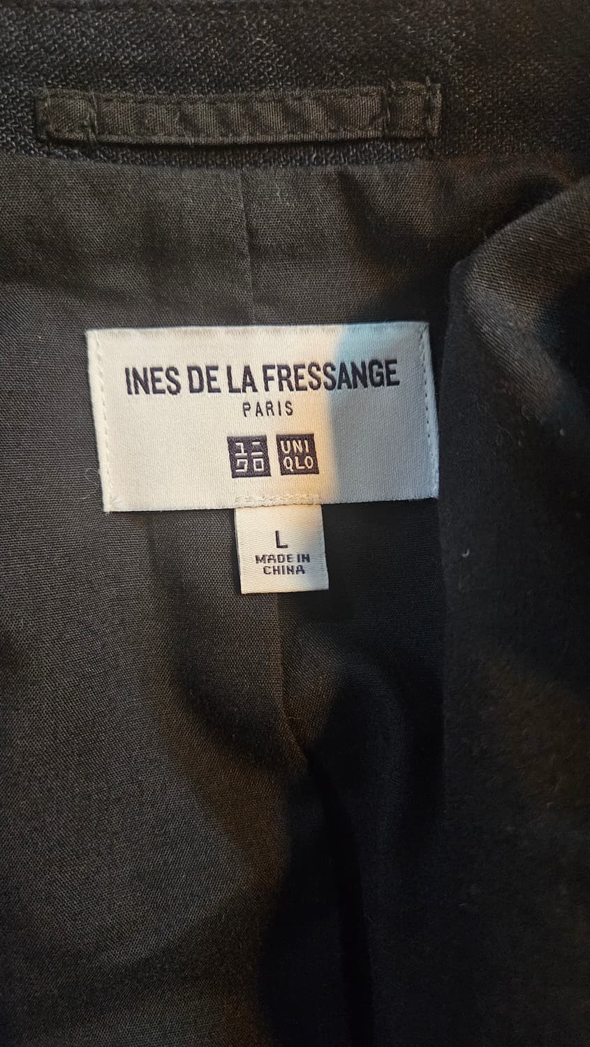 이네스 드 라 프레상쥬&유니클로 네이비 린넨 자켓( L) 새상품
 상품이미지3