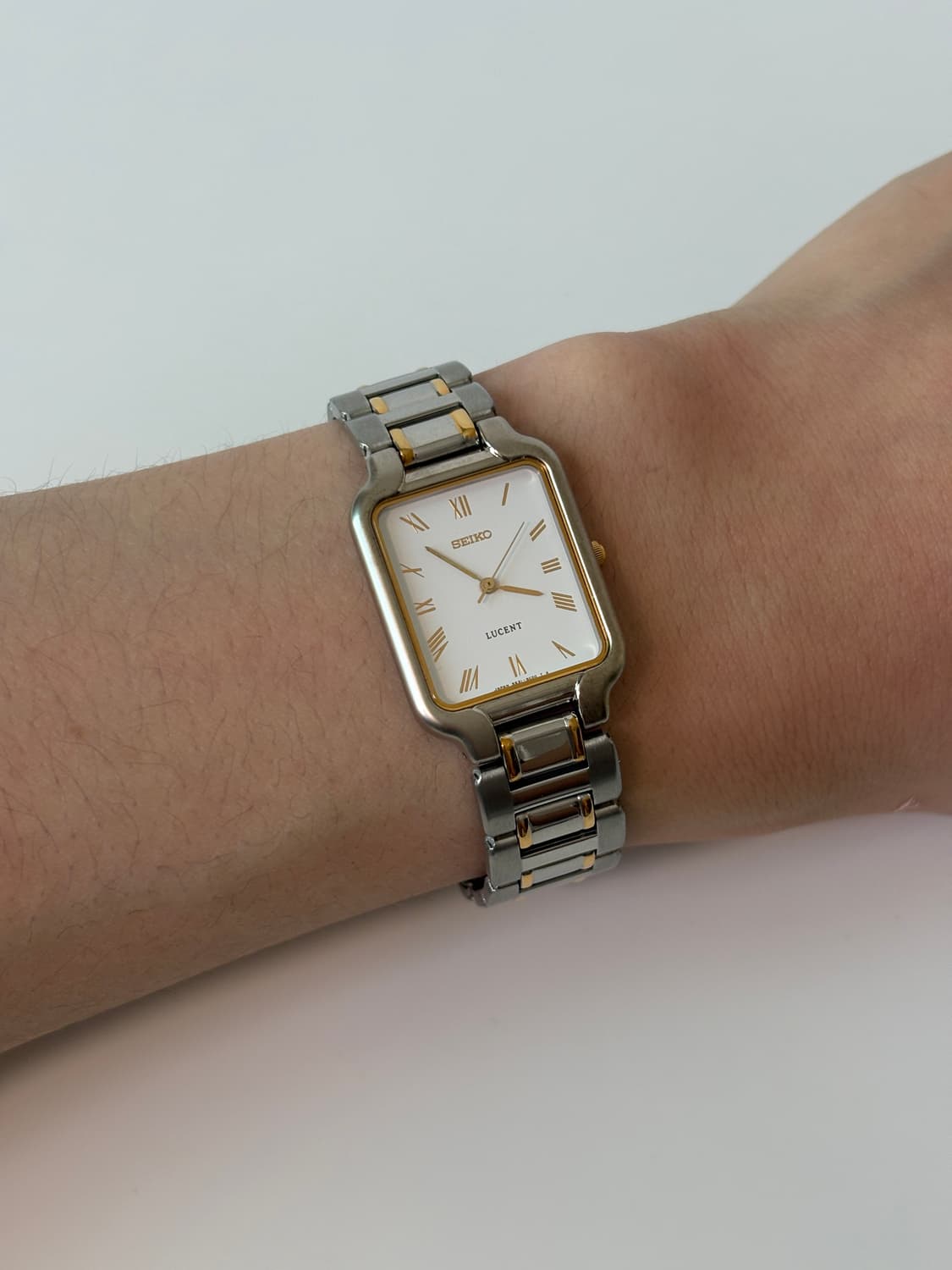 1990s Lucent Roman Index Square Quartz 상품이미지9