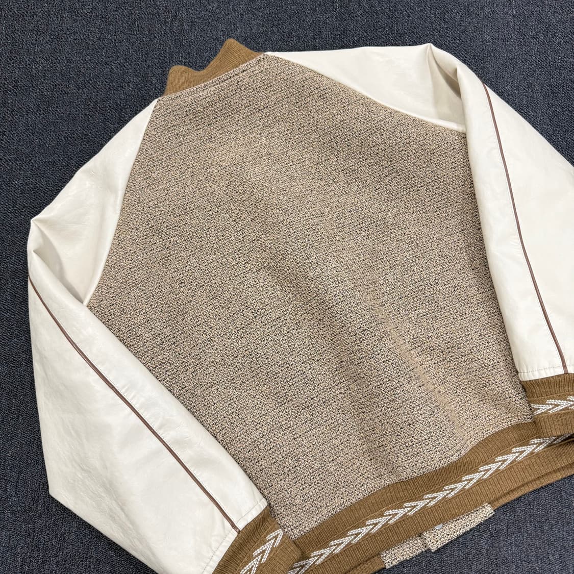 24년 시스템 MIXMATCHLAYER 바시티 자켓 상품이미지5