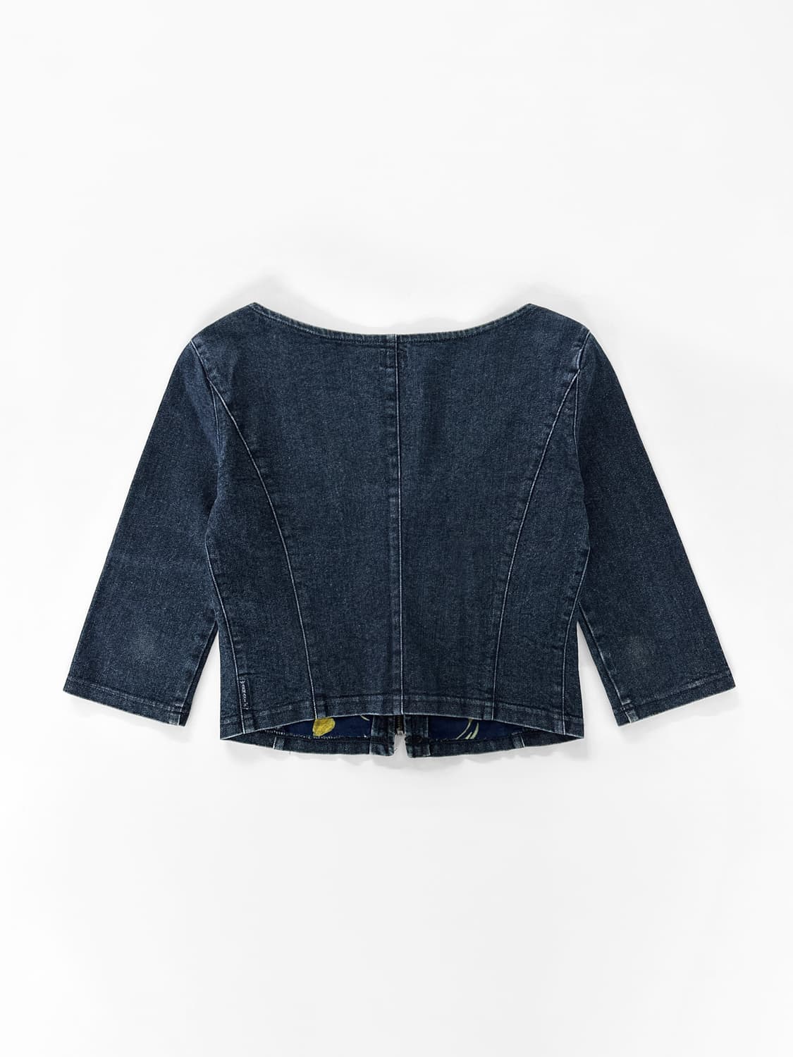 90~00s 빈티지 아르마니 진스 데님 집업 탑 상품이미지2