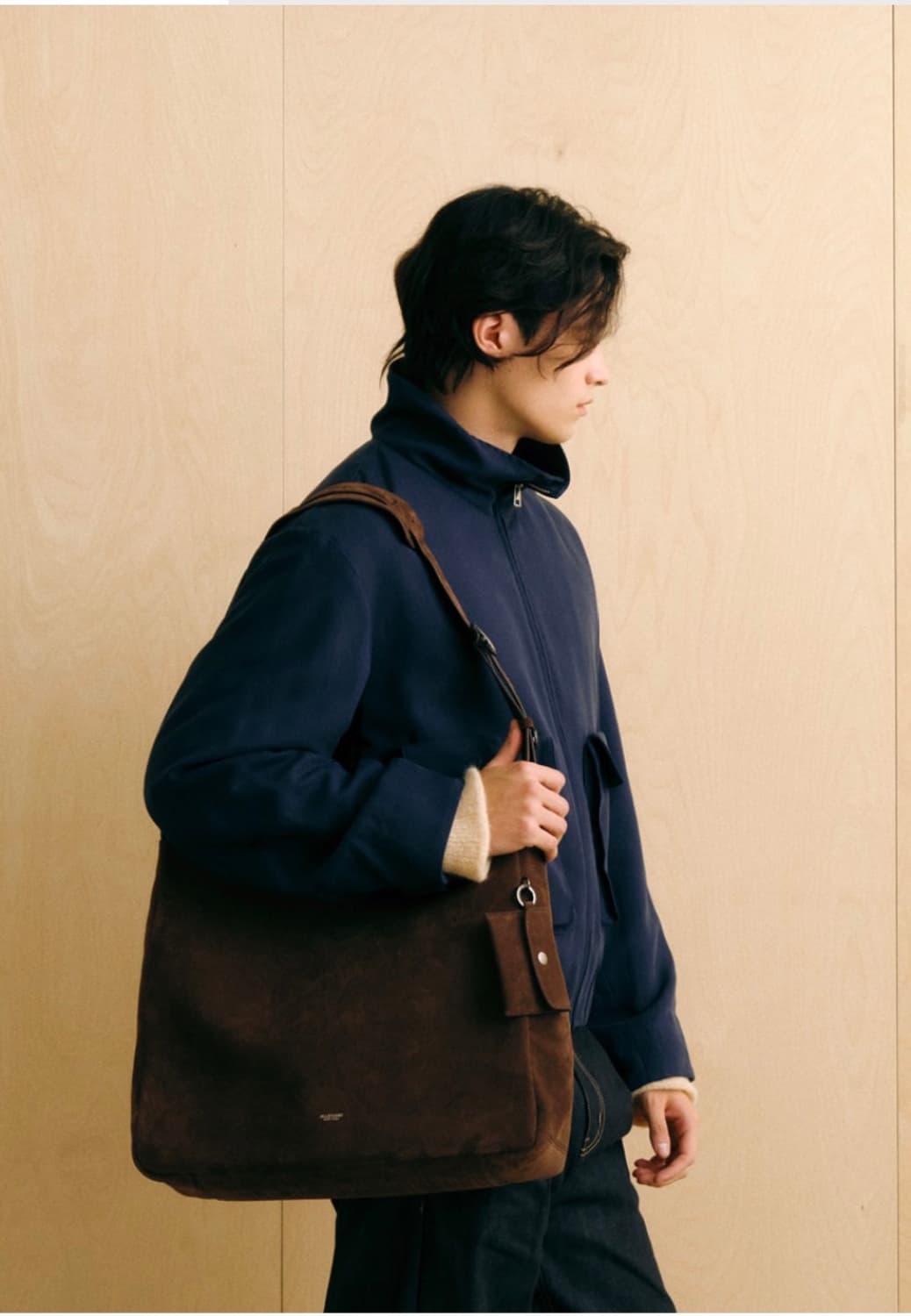 새상품,풀박스) 질스튜어트 이탈리아 천연 스웨이드 가죽 숄더백, 크로스백 상품이미지7