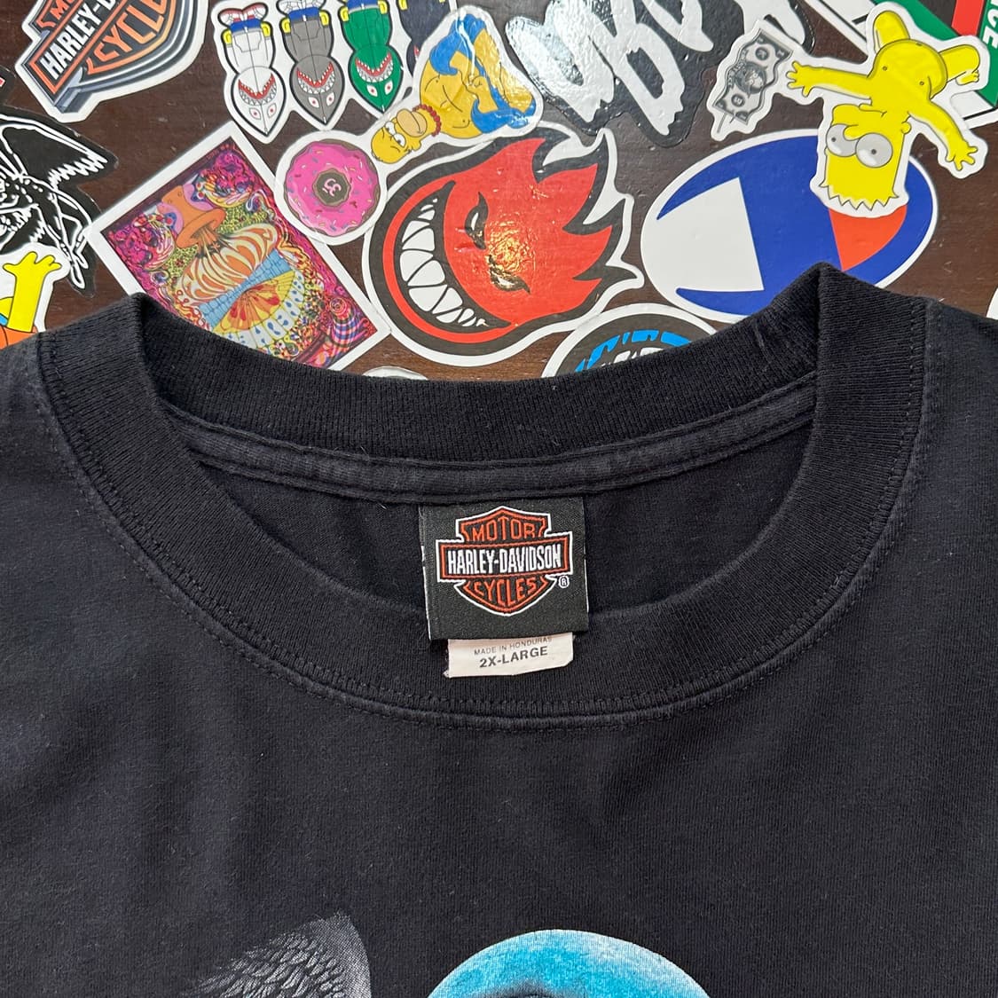 할리데이비슨 그림 리퍼 티셔츠 XXL 상품이미지7