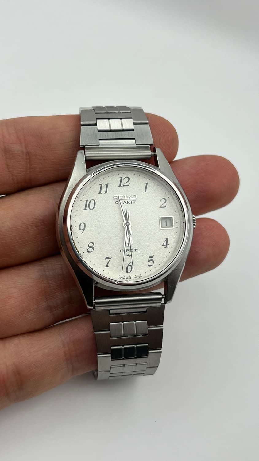 세이코 맨즈 빈티지 캘린더시계 상품이미지1