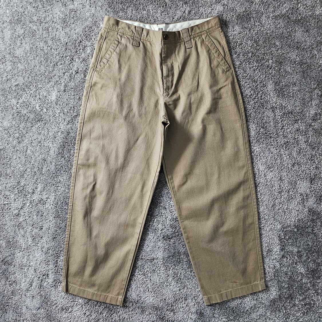 UNIQLO 면 혼방 바지 상품이미지1