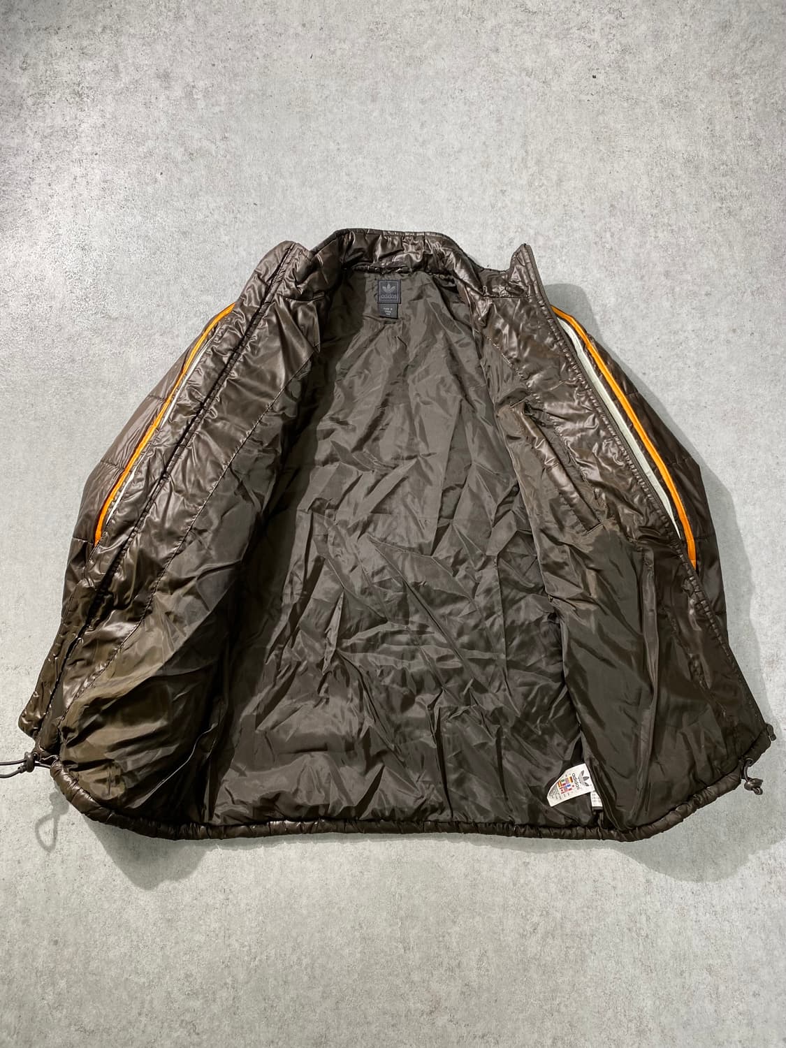 [L] 00s Adidas 아디다스 브라운 경량패딩 자켓 상품이미지5