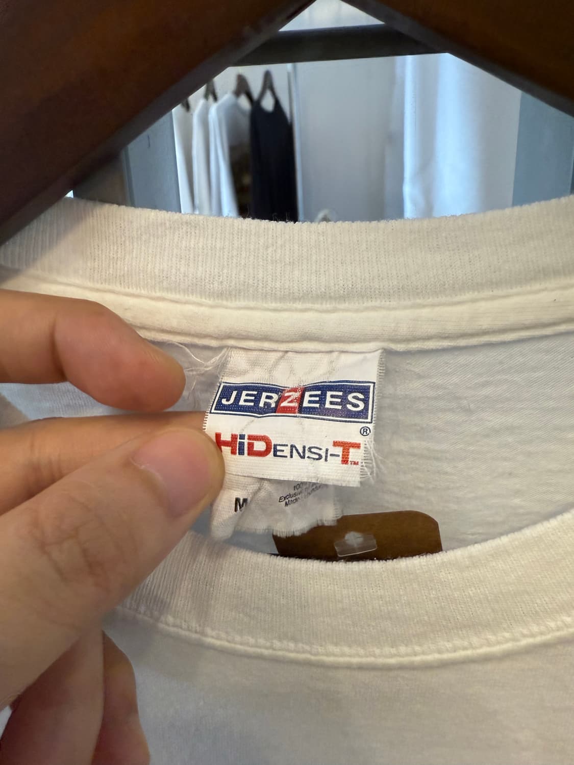 Jerzees 빈티지 프린팅 반팔(미듐) 상품이미지3