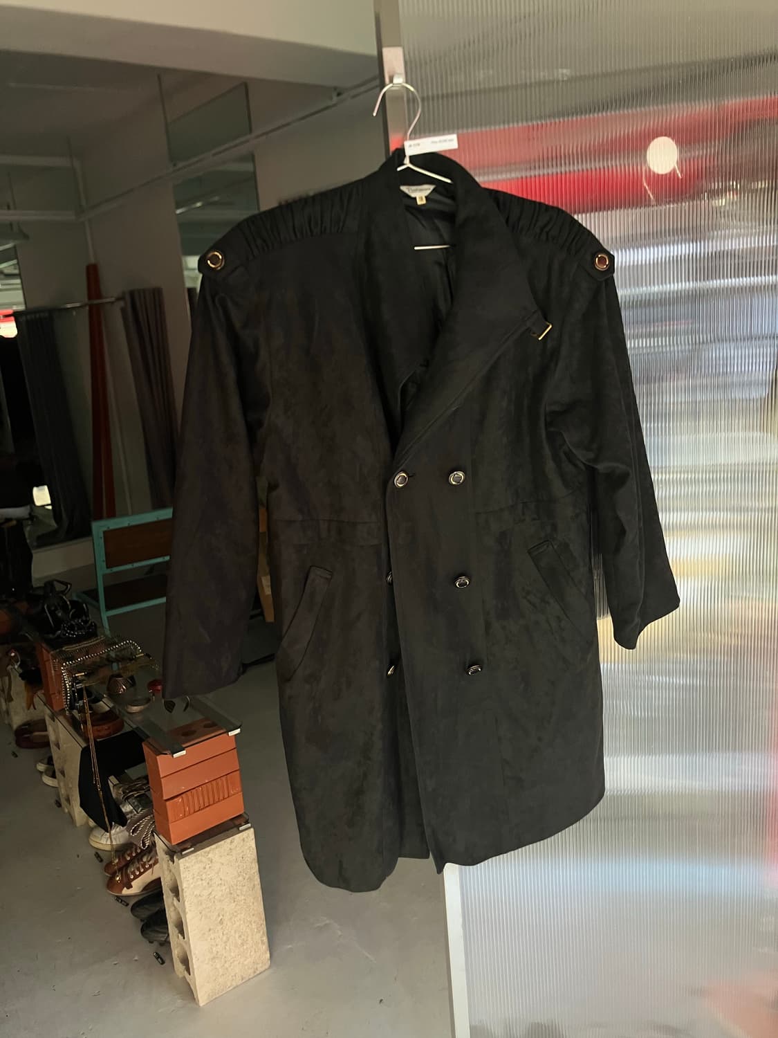 스웨이드 오버코트  상품이미지1