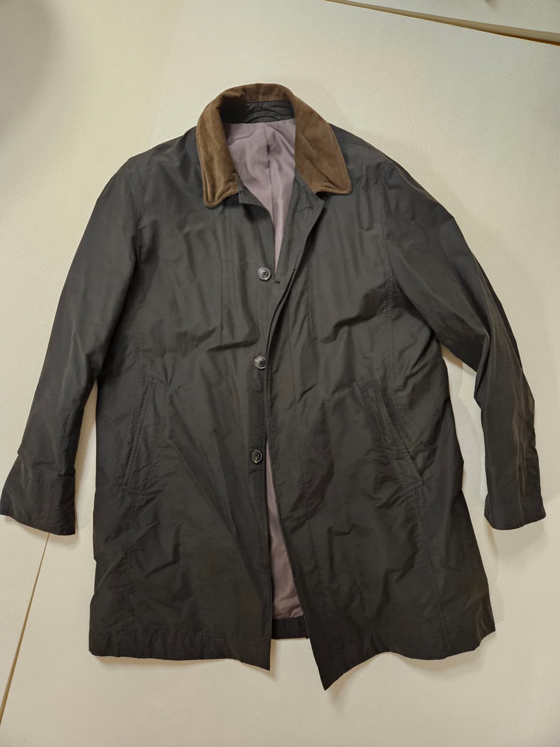 시리즈 왁스코팅 홑겹코트 상품이미지1