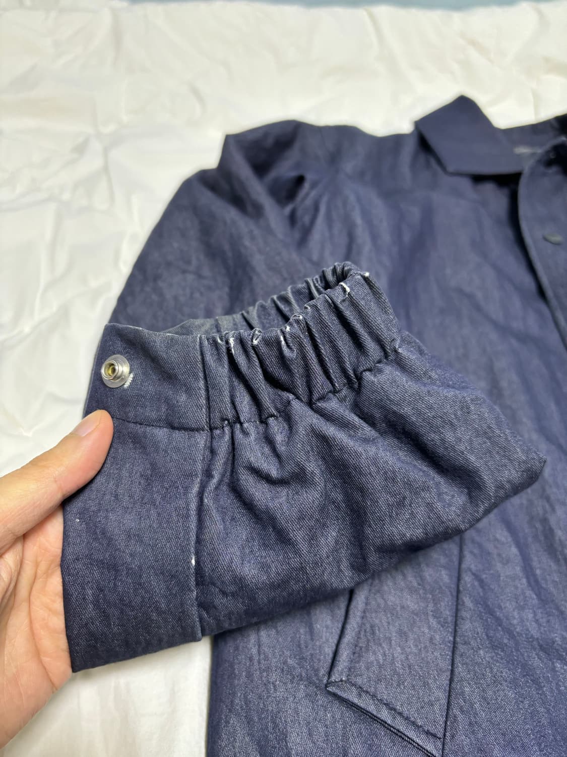 [L] 아페쎄 데님 점퍼 상품이미지7