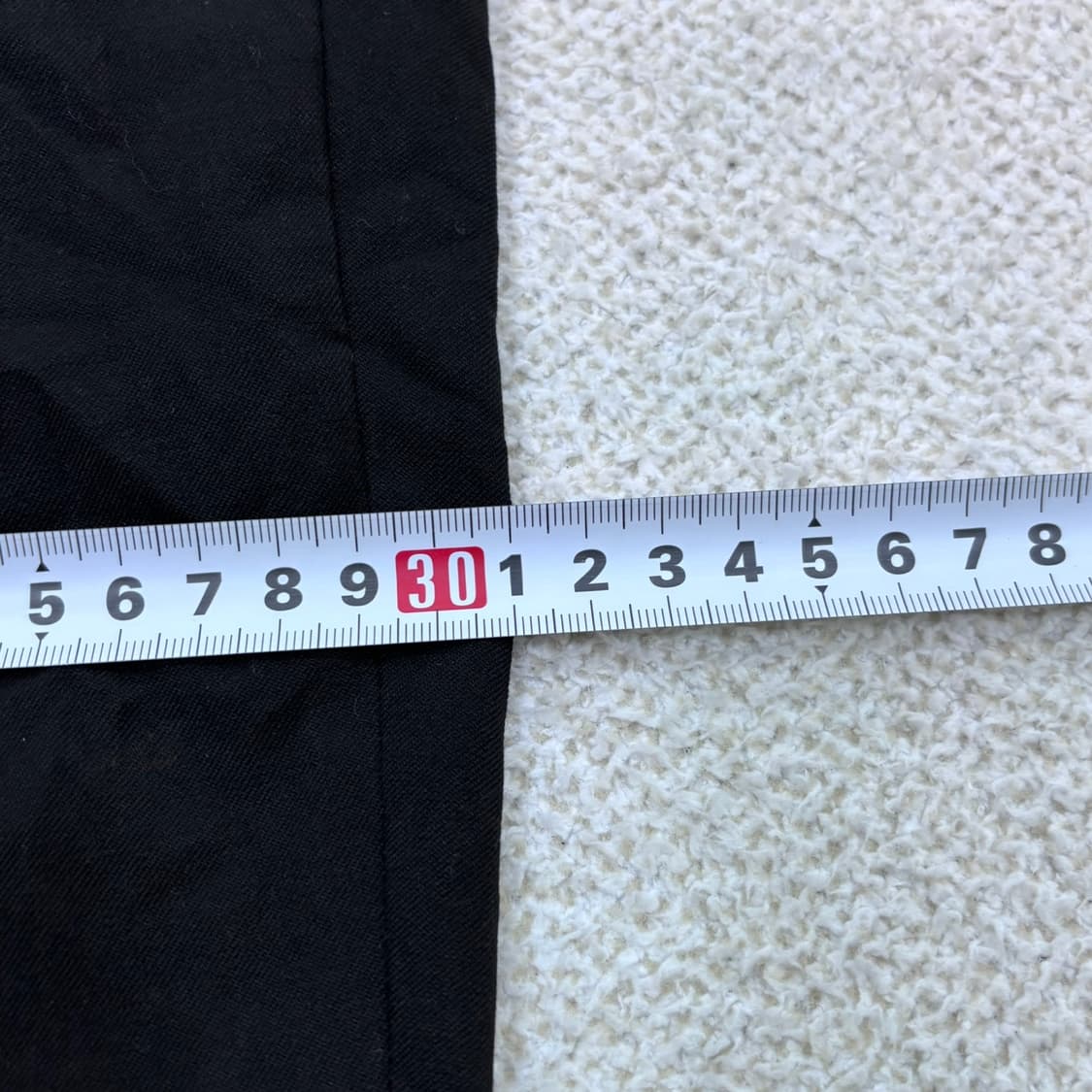 32 무신사스탠다드 블랙 치노 팬츠 0428E 상품이미지9