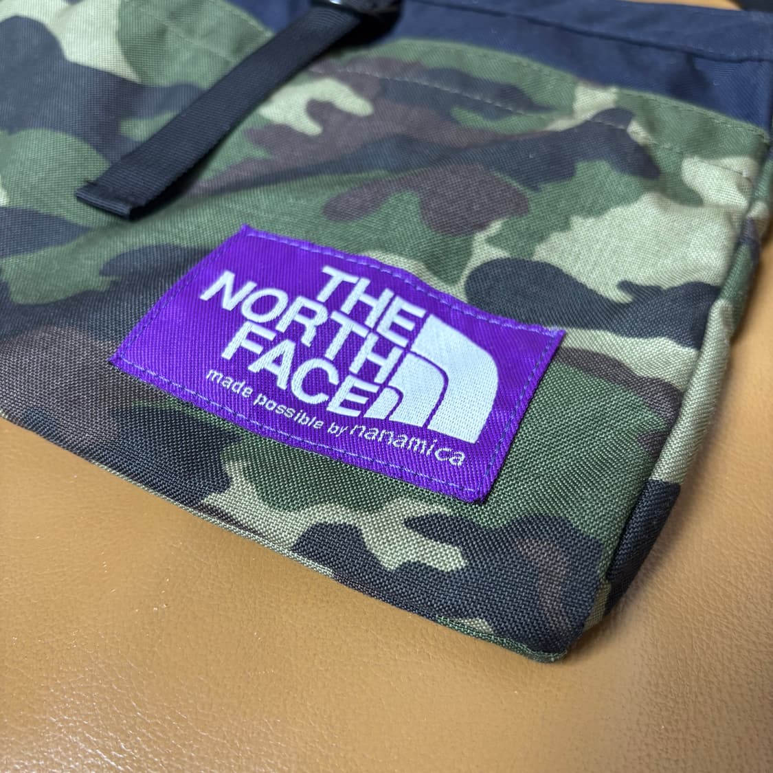 Palace 팔라스 x 노스페이스 퍼플라벨 카모 샤코슈 백 가방 상품이미지5