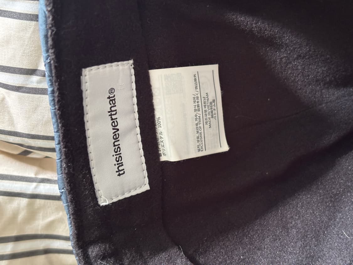 Thisisneverthat 퀼팅 캡 상품이미지4