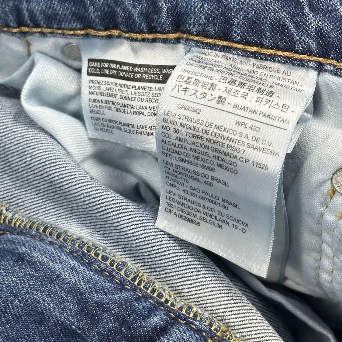 리바이스 511 오리지널 데님 팬츠 (32인치) 상품이미지6