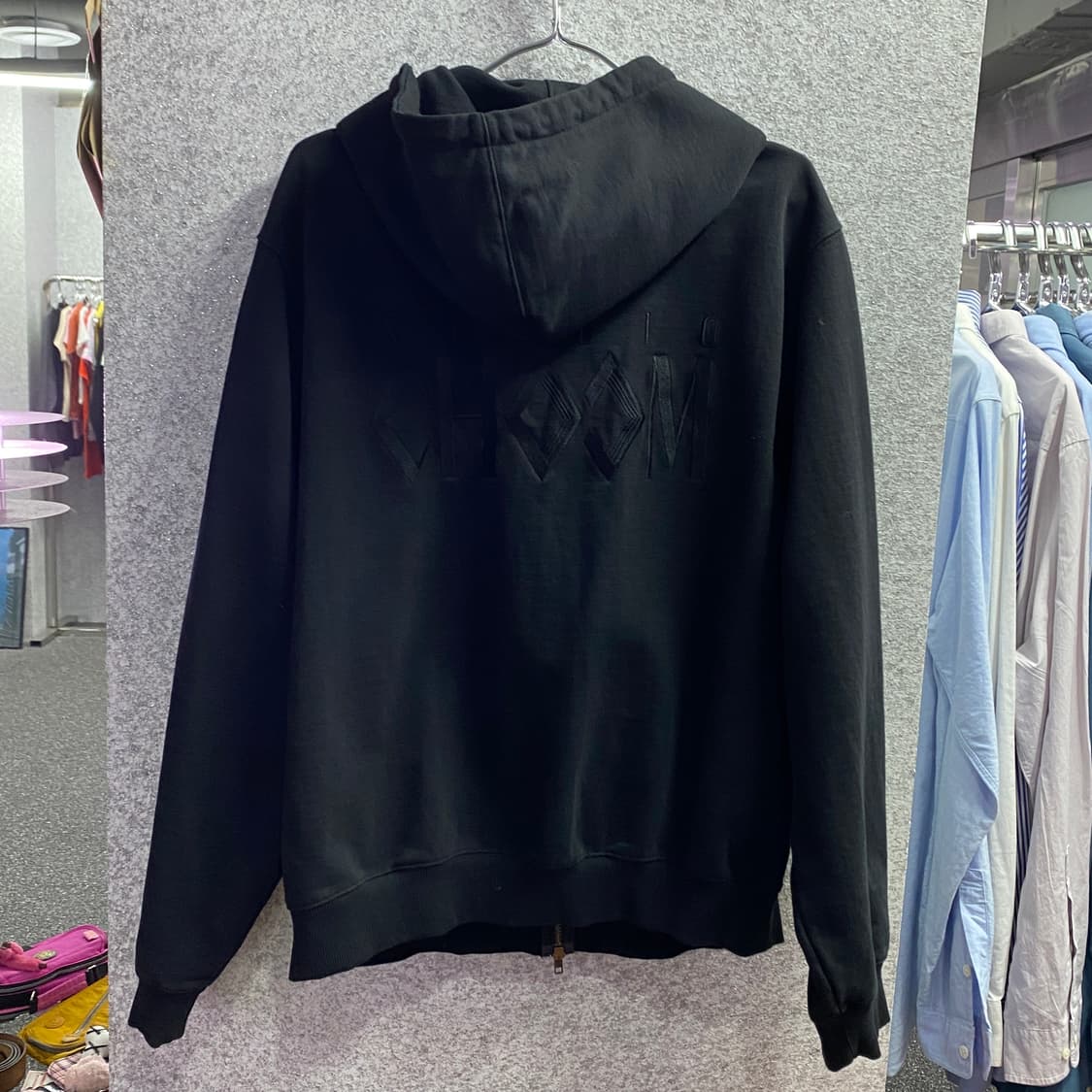 디스이즈네버댓 투웨이 블랙 후드집업 b3367 상품이미지4