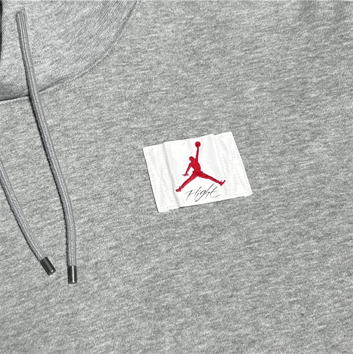 [L] Jordan 나이키 조던 플라이트 우먼즈 그레이 후드티 상품이미지4