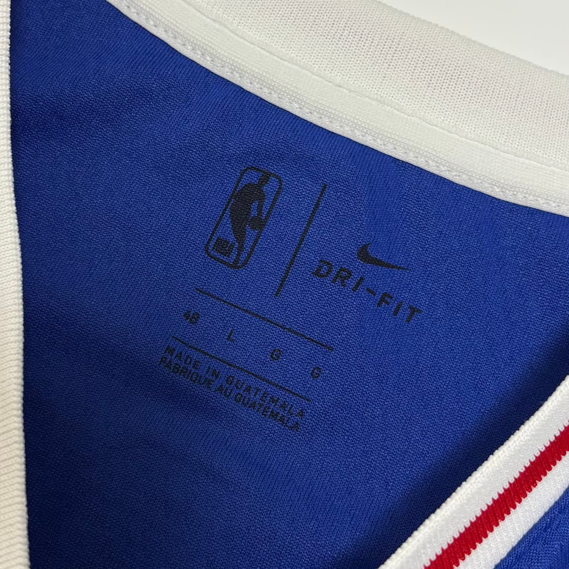 나이키 NBA 필라델피아 세븐티식서스 조엘 엠비드 어센틱 저지 상품이미지3