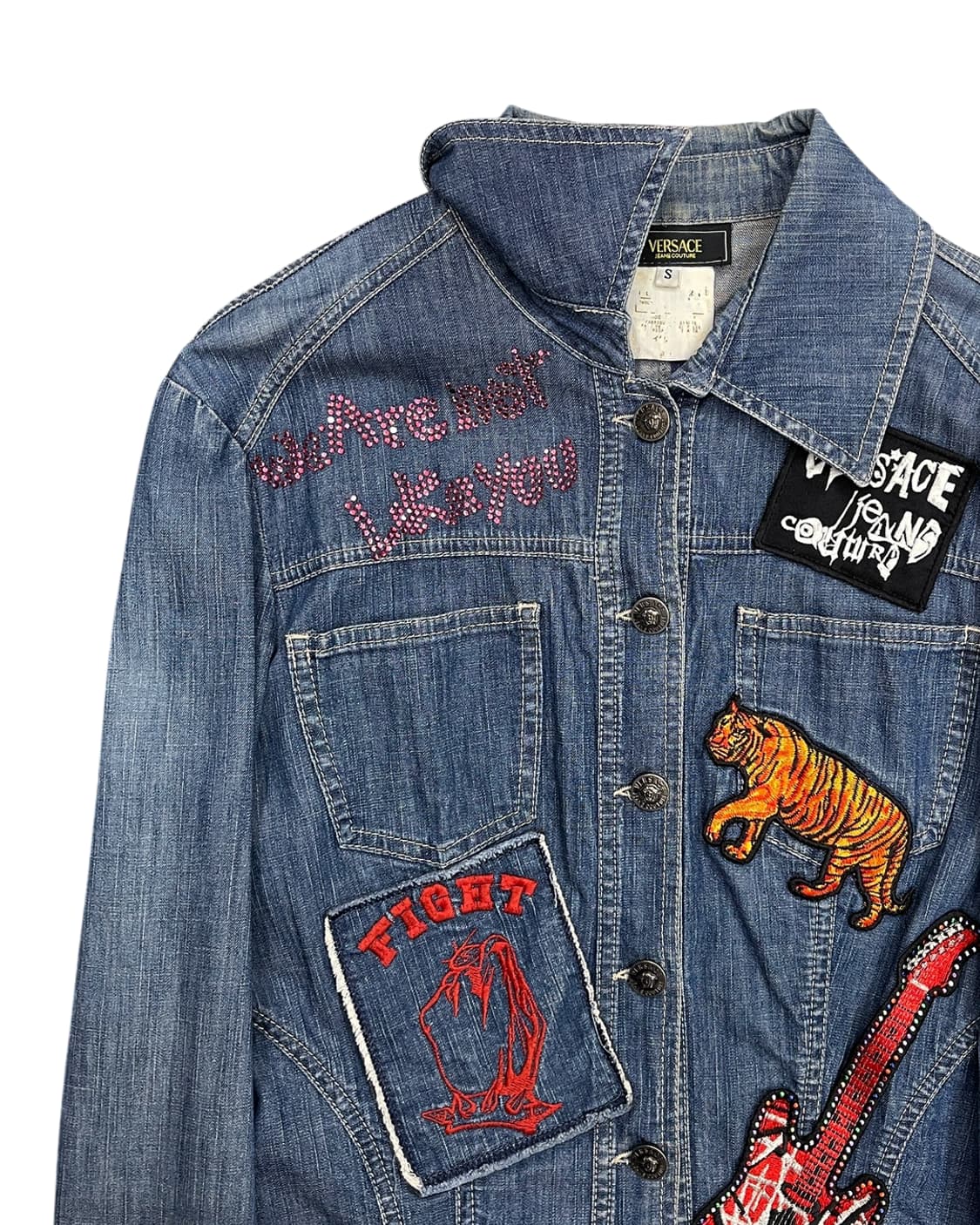 베르사체 빈티지 패치 자켓 상품이미지8