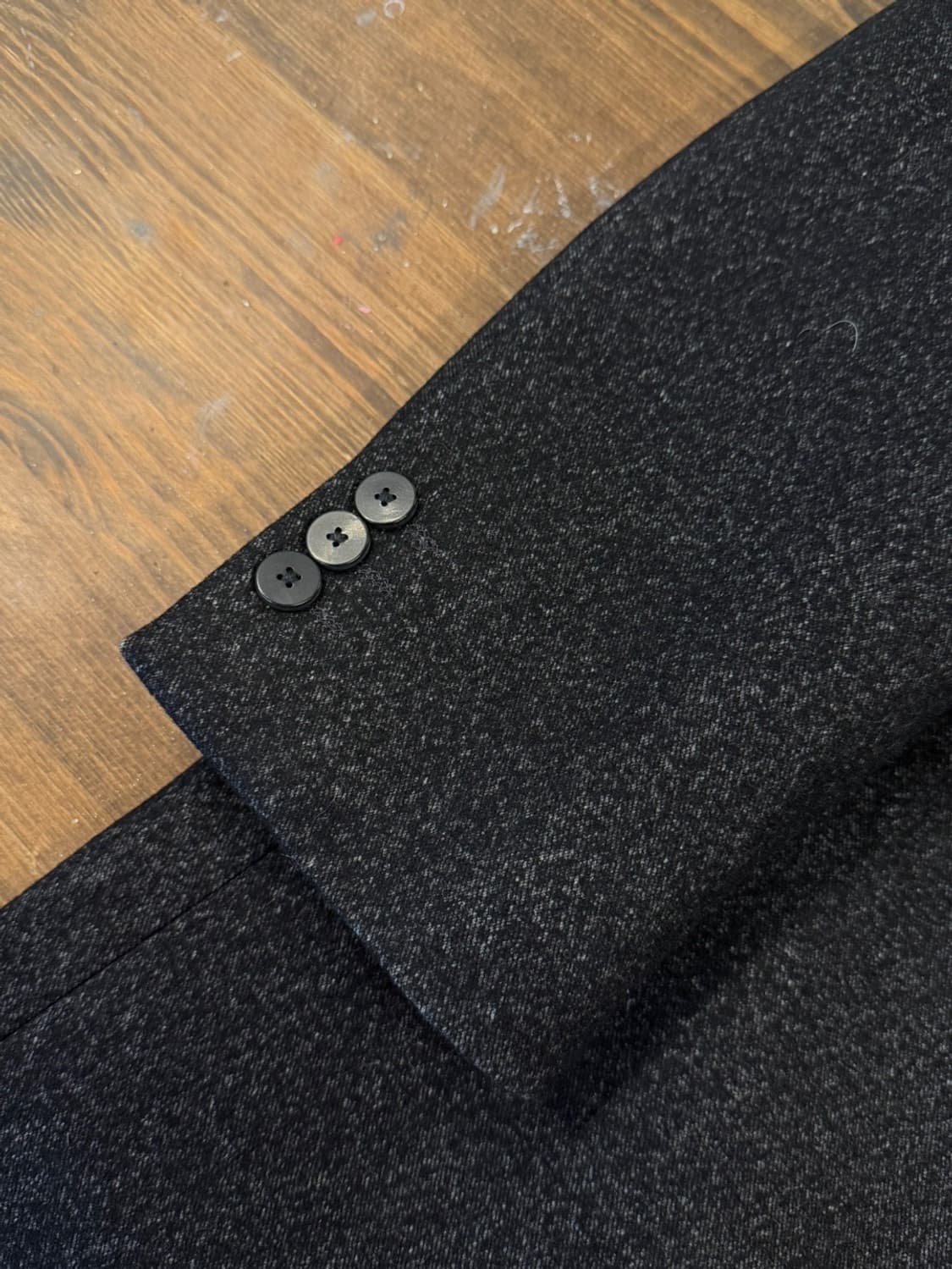 세루띠 커버트울 체스터필드 코트 100 상품이미지8