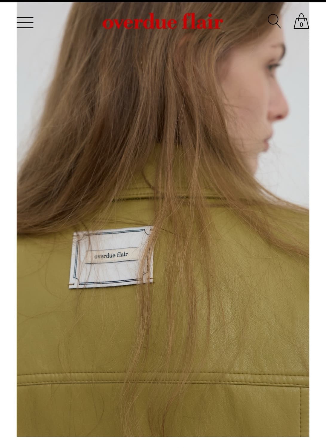 오버듀플레어 VINTAGE LEATHER BLOUSON JACKET 상품이미지3