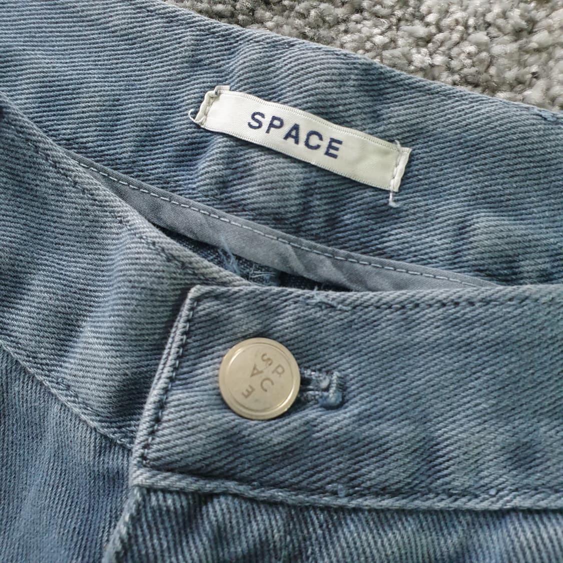 SPACE 카고 데님 팬츠 상품이미지4