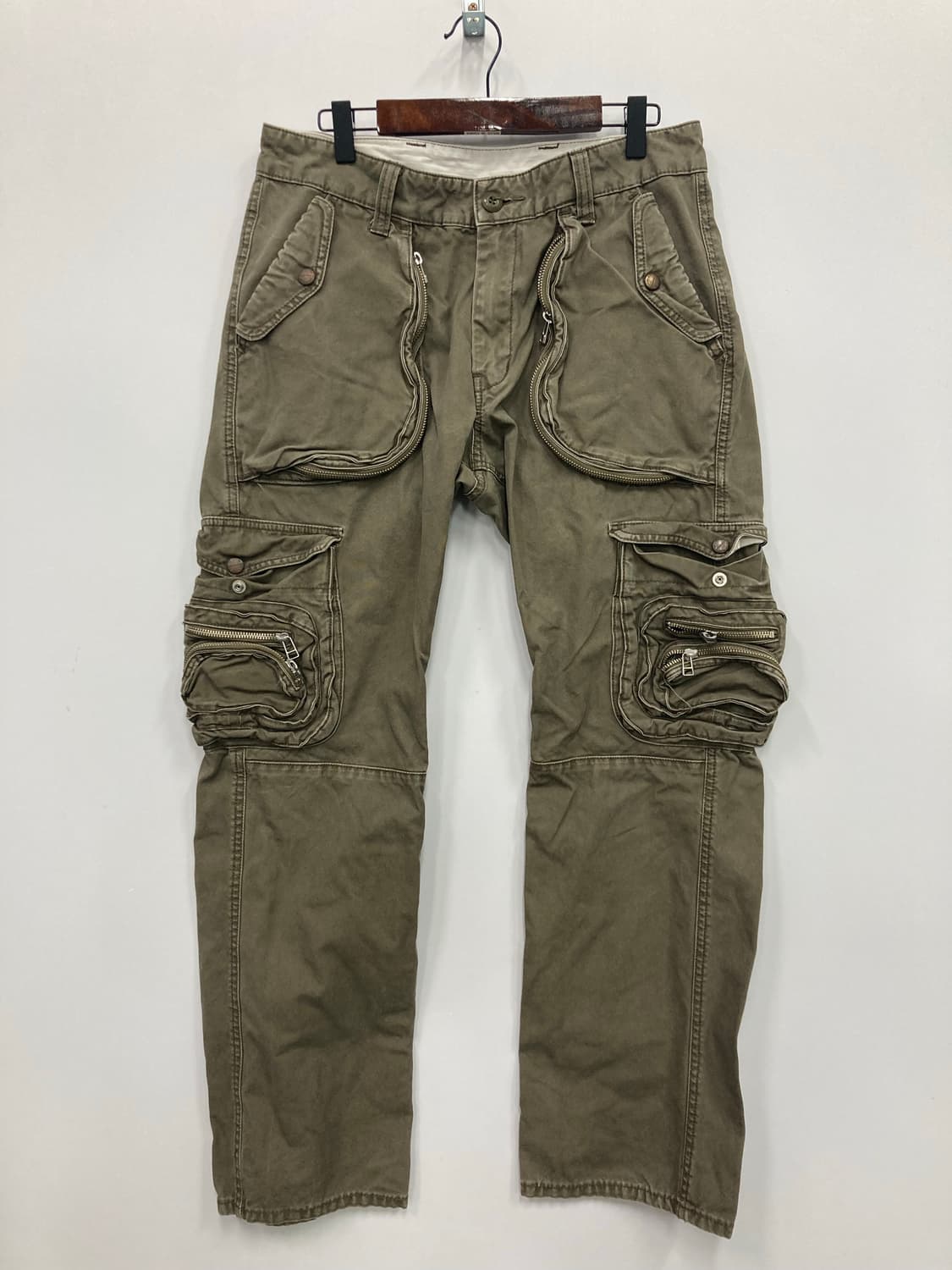 리 브라운 카고팬츠 상품이미지1