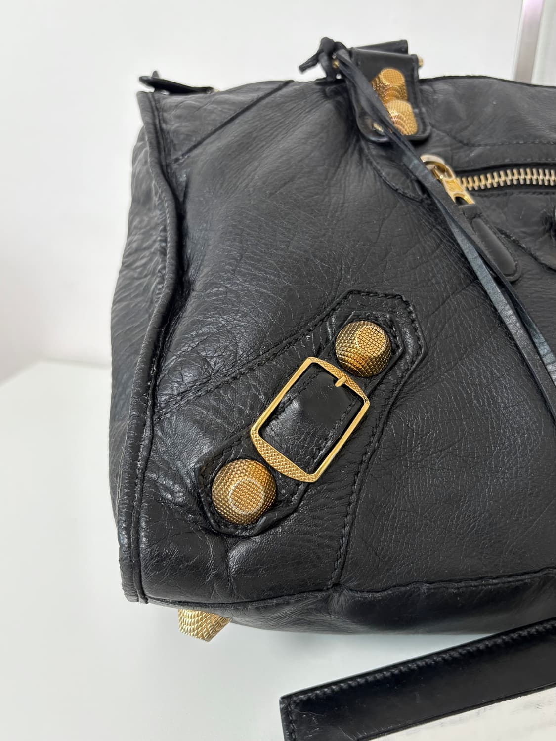 발렌시아가 자이언트 워크 모터백 금장 상품이미지7