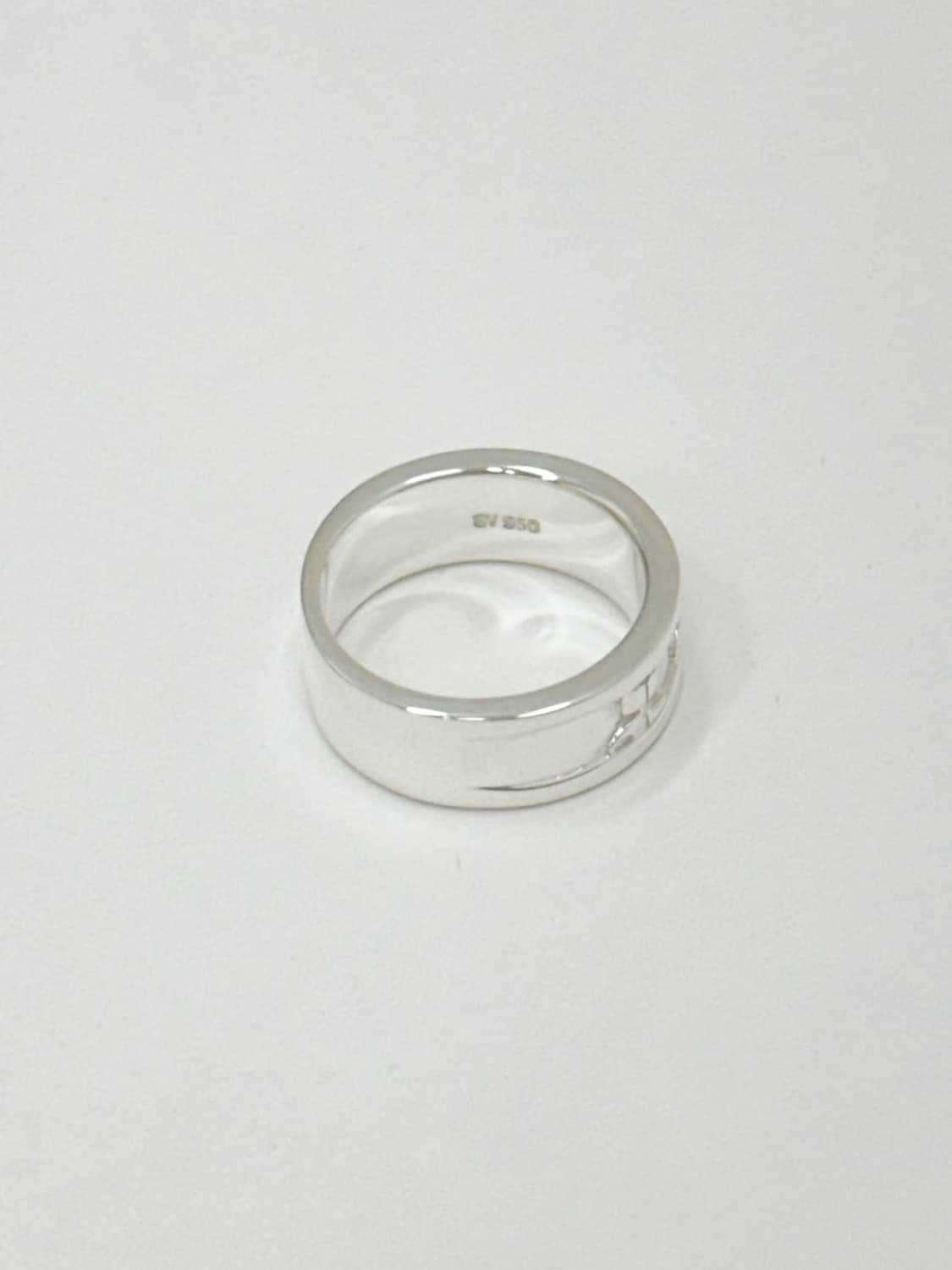 courreges / 꾸레쥬 실버 950 로고 반지 상품이미지7