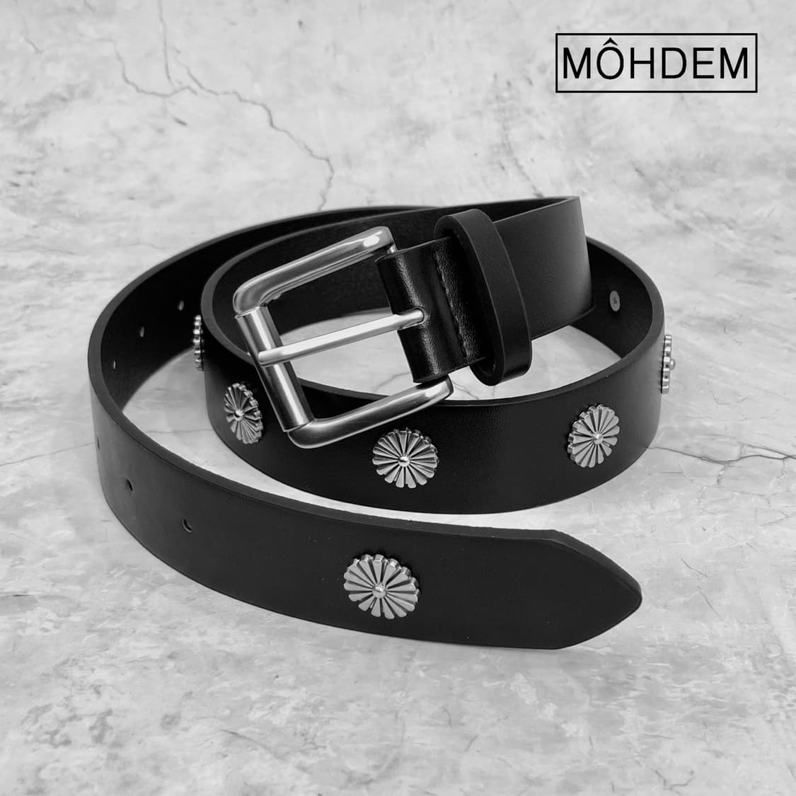 [Unisex] 스터드 찡 가죽벨트 상품이미지8