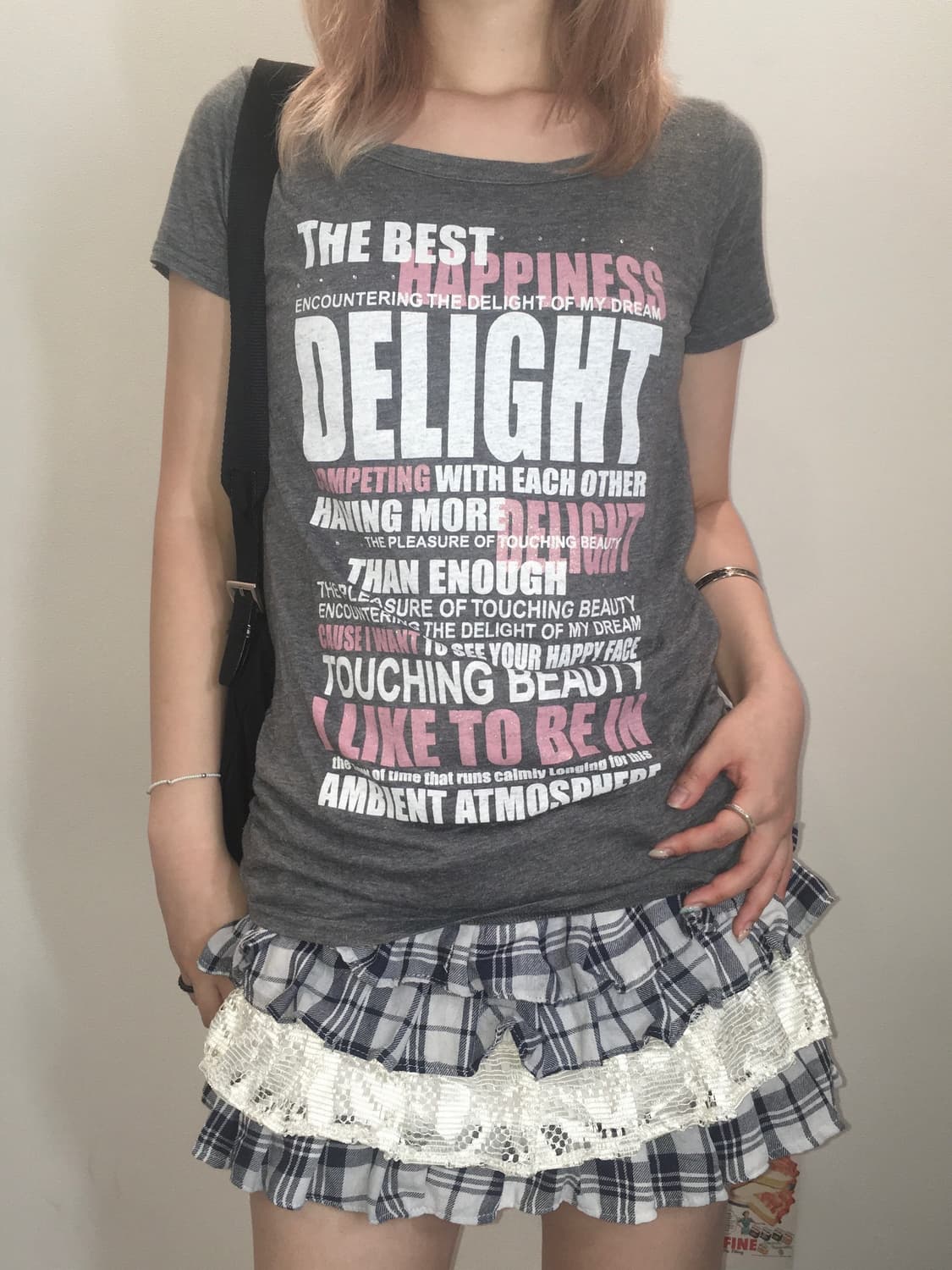 jpn vintage highteen shirring beads t sh 상품이미지3