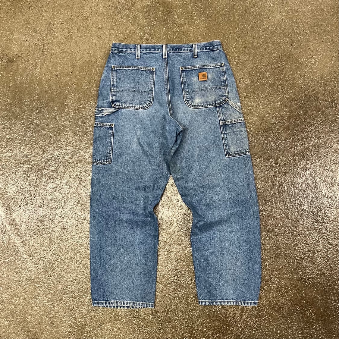 Carhartt 데님 카펜터 팬츠 (33“) 상품이미지4