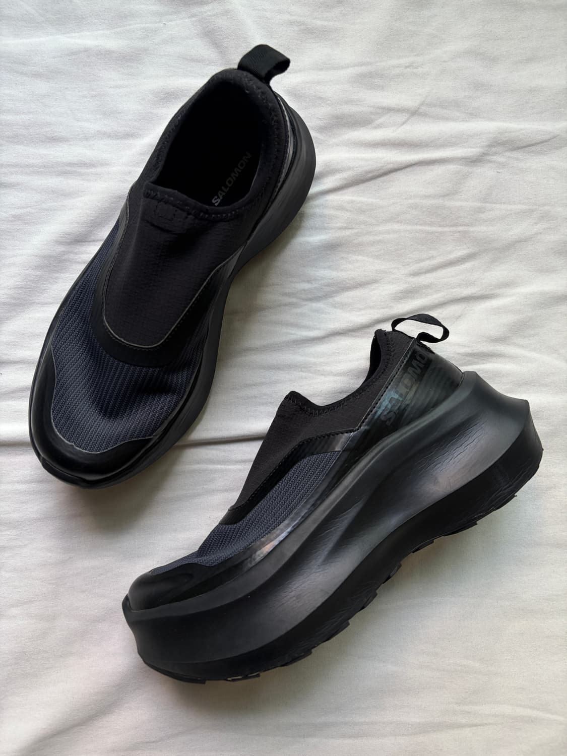 살로몬 x 꼼데가르송 슬립온 플랫폼 블랙  CDG x SALOMON Sl 상품이미지1
