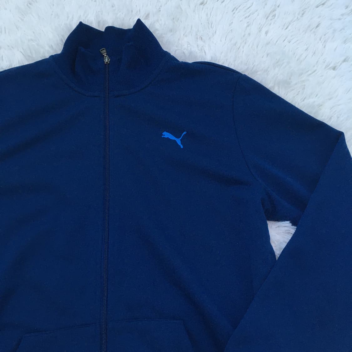 빈티지 퓨마 블루 저지 770 y2k 스트릿 갸루 펑키 일본빈티지 상품이미지3