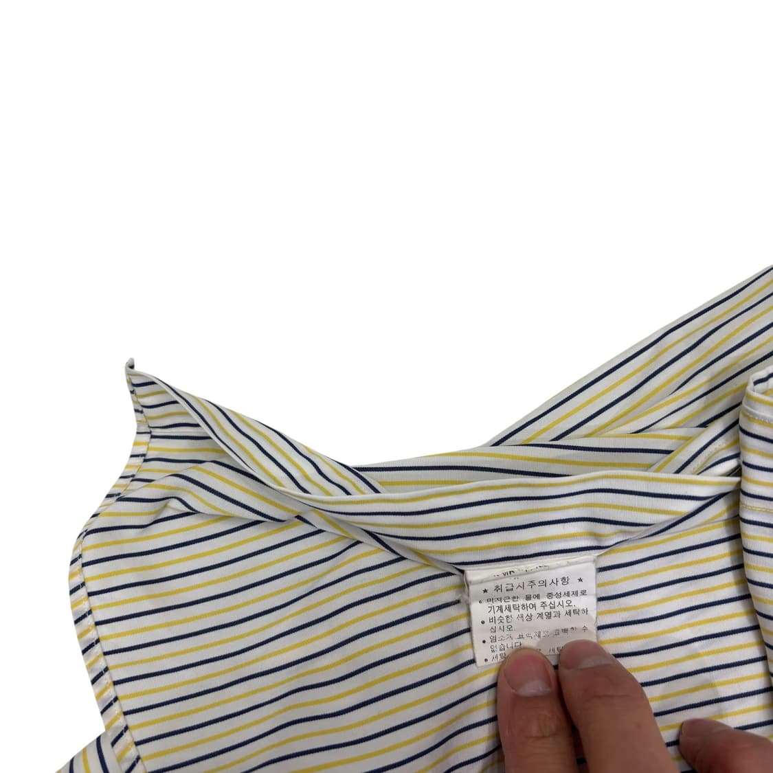 폴로 랄프로렌 커스텀 핏 스트라이프 셔츠 상품이미지4