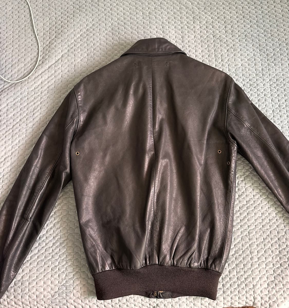 폴로 랄프로렌 A-2자켓 카우하이드 상품이미지3